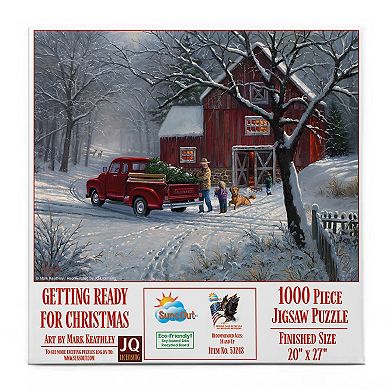 Getting Ready for Christmas 1000 piece Jigsaw Puzzle