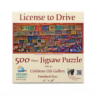 License to Drive 500 piece Jigsaw Puzzle