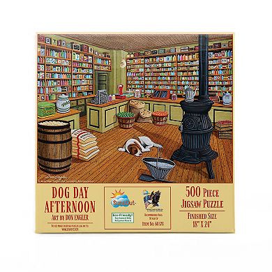 Dog Day Afternoon 500 piece Jigsaw Puzzle