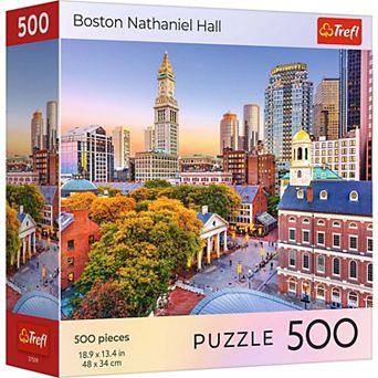 Trefl Red 500 pc Puzzle - Cities - Boston Nathaniel Hall