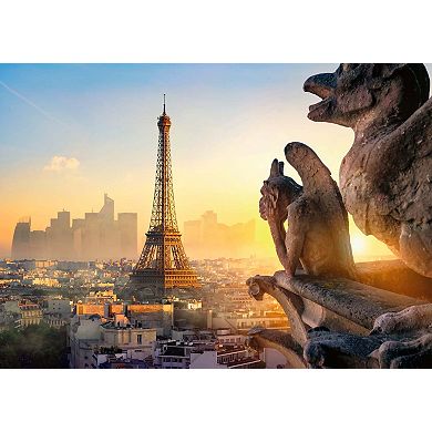 Trefl Red 1000 Piece Puzzle - Sunset Paris Skyline