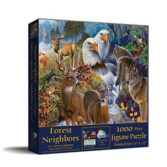 Forest Neighbors 1000 pc Jigsaw Puzzle