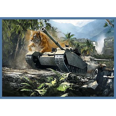 Trefl World of Tanks The Great Tank Battle 4x250 Piece Puzzle