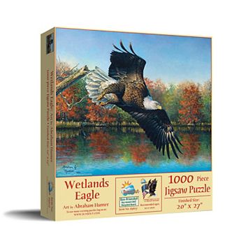 Wetlands Eagle 1000 pc Jigsaw Puzzle