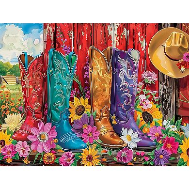 Country Boots 500 piece Jigsaw Puzzle for Adults