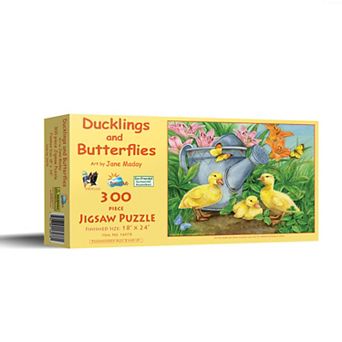 Ducklings and Butterflies 300 pc Jigsaw Puzzle