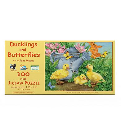 Ducklings and Butterflies 300 piece Jigsaw Puzzle