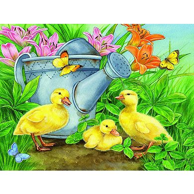 Ducklings and Butterflies 300 piece Jigsaw Puzzle
