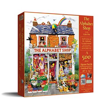 The Alphabet Shop 500 pc Jigsaw Puzzle