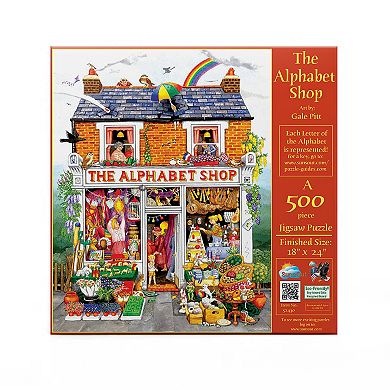 The Alphabet Shop 500 piece Jigsaw Puzzle