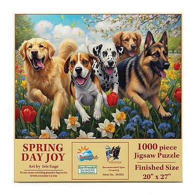 Spring Day Joy 1000 piece Jigsaw Puzzle