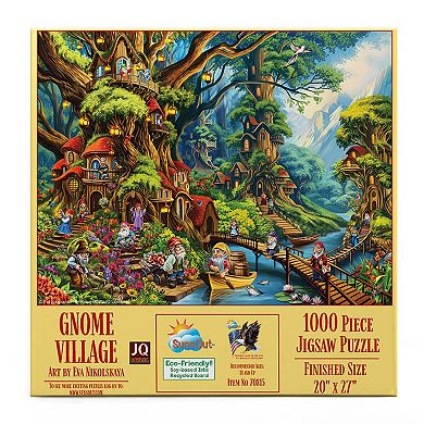 Gnome Village 1000 piece Jigsaw Puzzle for Adults