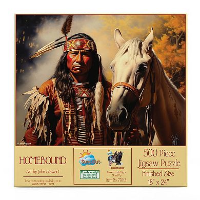 Homebound 500 piece Jigsaw Puzzle