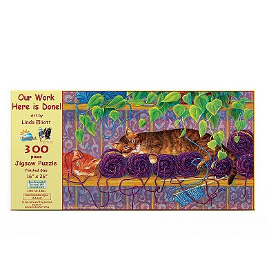 Our Work is Done Here 300 piece Jigsaw Puzzle