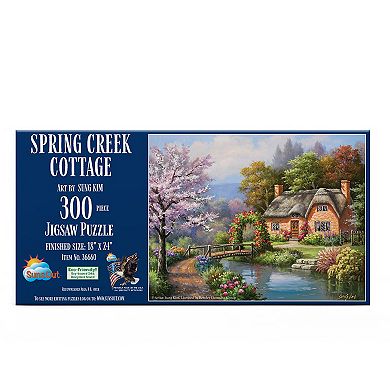 Spring Creek Cottage 300 piece Jigsaw Puzzle