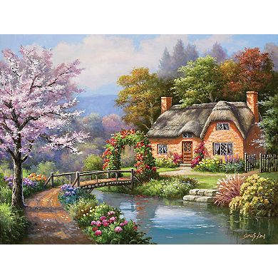 Spring Creek Cottage 300 piece Jigsaw Puzzle