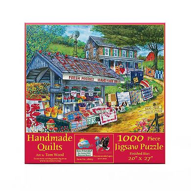 Handmade Quilts 1000 piece Jigsaw Puzzle