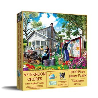 Afternoon Chores 1000 pc Jigsaw Puzzle