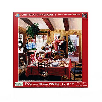 Christmas Dinner Guests 500 piece Jigsaw Puzzle