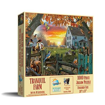 Tranquil Farm 1000 pc Jigsaw Puzzle for Adults
