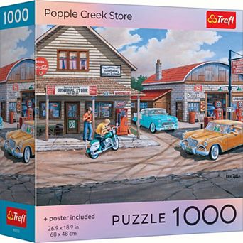 Trefl Red Popple Greek Store 1000 pc Puzzle