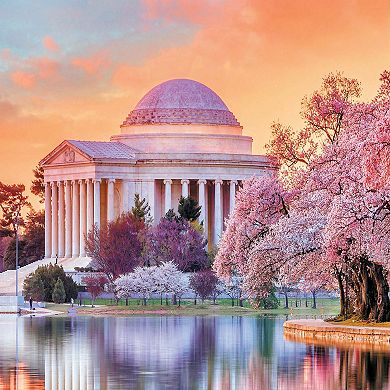 Trefl Red Jefferson Memorial 1000 piece puzzle