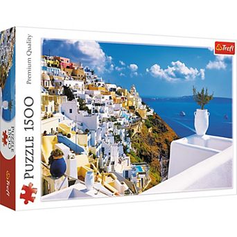Trefl Red 1500 pc Puzzle - Santorini, Greece / Wlodarczyk