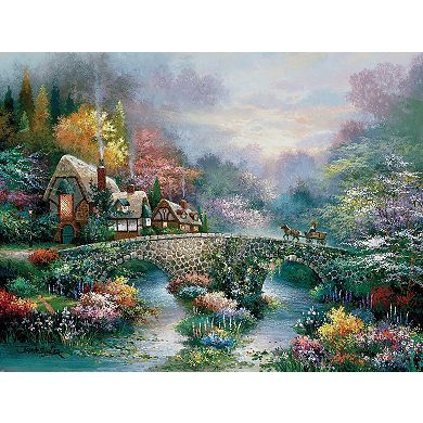Peaceful Cottage 300 piece Jigsaw Puzzle