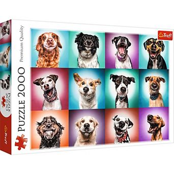 Trefl Red 2000 pc Puzzle - Funny dog portraits II