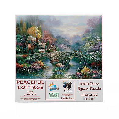Peaceful Cottage 1000 piece Jigsaw Puzzle