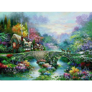 Peaceful Cottage 1000 piece Jigsaw Puzzle