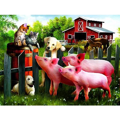 Making New Friends 300 piece Jigsaw Puzzle