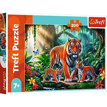 Trefl Kids Tiger Habits 200 pc Puzzle