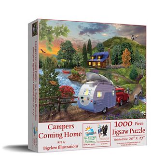Campers Coming Home 1000 pc Jigsaw Puzzle