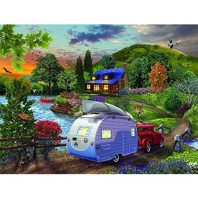 Campers Coming Home 1000 piece Jigsaw Puzzle
