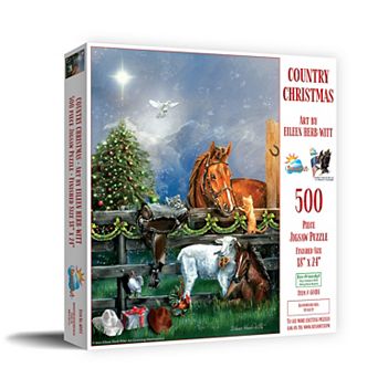 Country Christmas 500 pc Jigsaw Puzzle