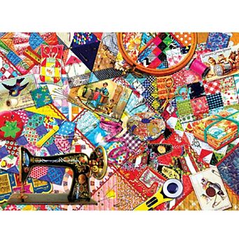 Quilting 1000 pc Jigsaw Puzzle