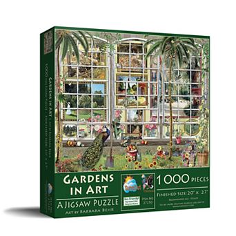 Gardens in Art 1000 pc Jigsaw Puzzle