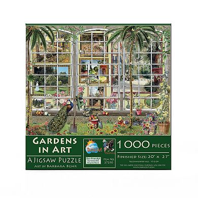 Gardens in Art 1000 piece Jigsaw Puzzle