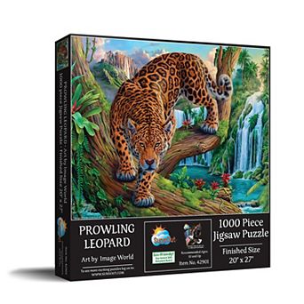 Prowling Leopard 1000 pc Jigsaw Puzzle