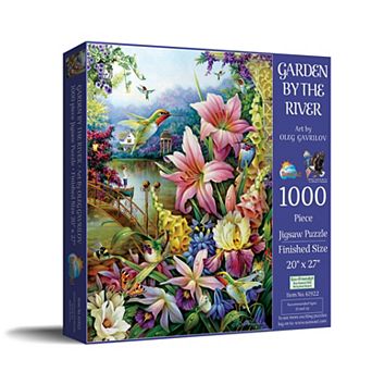 Garden by the River 1000 pc Jigsaw Puzzle