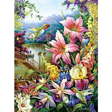 Garden by the River 1000 piece Jigsaw Puzzle