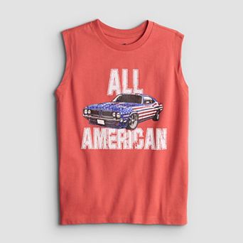 Boys 8-20 Realtree All American Graphic Muscle Tee