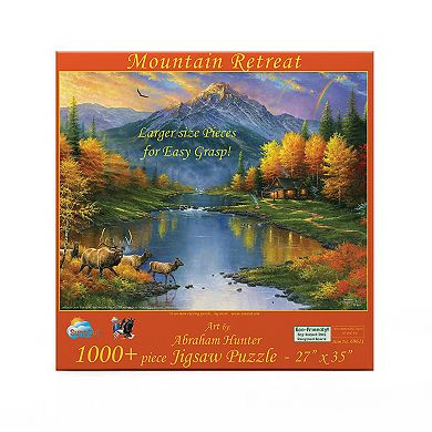 Mountain Retreat 1000 piece Large Pieces Jigsaw Puzzle