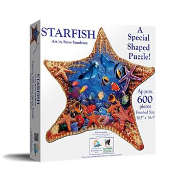 Starfish 600 pc Special Shape Jigsaw Puzzle