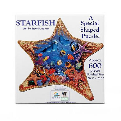 Starfish 600 piece Special Shape Jigsaw Puzzle