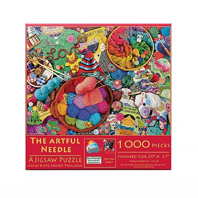 The Artful Needle 1000 piece Jigsaw Puzzle