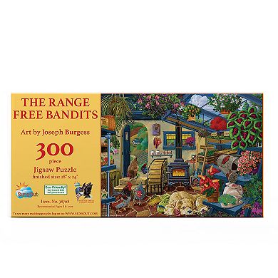 The Range Free Bandits 300 piece Jigsaw Puzzle
