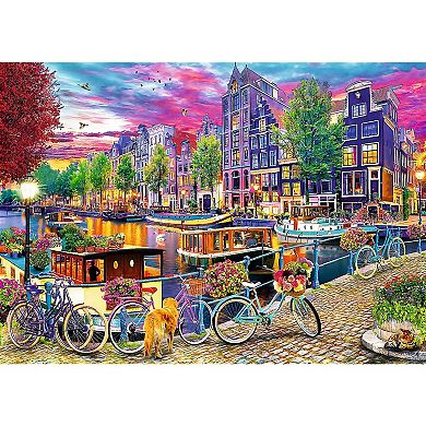 Trefl Red (2) 500 Piece Puzzles - European Capitals