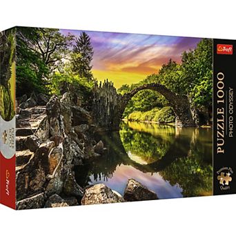Trefl Premium Plus 1000 pc Puzzle - Rakotz Bridge in Kromlau, Germany